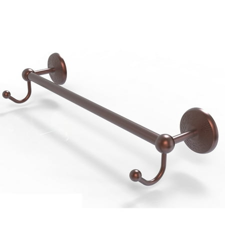 Prestige Monte Carlo Collection 18 Inch Towel Bar With Integrated Hooks Pmc 41 18 Hk Ca Walmart Canada