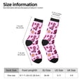thumbnail image 5 of Yiaed Retro Cowgirl Print Great elasticity Crew Socks Sports socks for Men and Women, 5 of 5