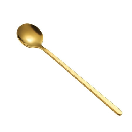 

QUSENLON Teaspoon Ice Cream Honey Spoon Cocktail Spoons Kitchen Ice Cream Stirring Gift