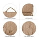 thumbnail image 3 of Bolsos y Carteras Pequeñas para Mujer, Bolsos de Hombro Bolsos Cruzados para Mujer con Correa de Metal Caqui:;:;, 3 of 5