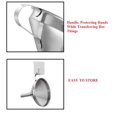 thumbnail image 2 of iKonbi Stainless Steel Multipupose Funnel With Detachable Strainer/Filter For Cooking Oil, 2 of 4