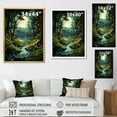 thumbnail image 4 of Designart "Forest captivate Forest Pastoral I" Forest Wall Decor, 4 of 5