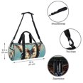 thumbnail image 5 of Butterfly All-Purpose Basketball Bag, Yoga Bag, Carry on Bag, Soccer Bag - 17.7 Inches with Interior Zipper Pocket, 5 of 6