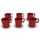 thumbnail image 3 of KIT 6 PZAS JARRITA APILABLE 250 ML CASUAL ROJO Coza Design PATZU 99255/4465, 3 of 3
