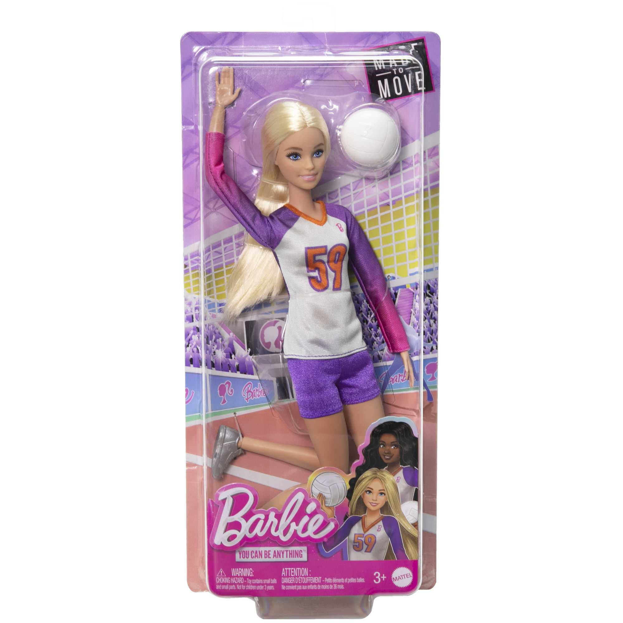 Volleyball barbie doll deals