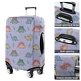 thumbnail image 5 of Purple Background Dinosaur Pattern Luggage Cover Fashion Suitcase Cover Baggage Covers Fit 25-28 Inch Luggage (Go Travel), 5 of 5