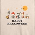 thumbnail image 3 of Peanuts - Retro Halloween Peanuts Group - Women's Lightweight French Terry Long Sleeve Shirt, 3 of 6