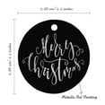 thumbnail image 6 of Inkdotpot 50 Pack Real Silver Foil Paper Tags Merry Christmas Favor Hang Tags, 6 of 7
