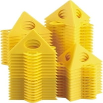 Painters Pyramids Stands, 50pcs Painters Pyramids, Painter's Painting Stands Pyramids, Mini Triangle Cone Paint Stands Tripods for Door Risers Support, Painter Elevated, Cabinet Pouring Accessories