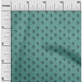 thumbnail image 1 of oneOone Coton Bio Voile Feuilles & Imprimé Floral BTY 42 Pouces de Large, 1 of 4