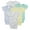 White, variant on Short Sleeve One Piece 5 Pack