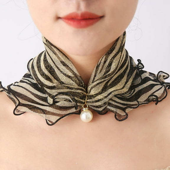 Multicolor Scarfs Scarf Women's Sun Proof Thin Spring Summer Headband Cervical Vertebra Neck Scarf