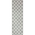 thumbnail image 1 of Nuloom 2' 6 x 10' Machine Fait Gustav Faux Tapis en Gris, 1 of 3