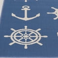 thumbnail image 6 of Loomaknoti Nautical 5' x 7' Indoor/Outdoor Area Rug,, 6 of 7