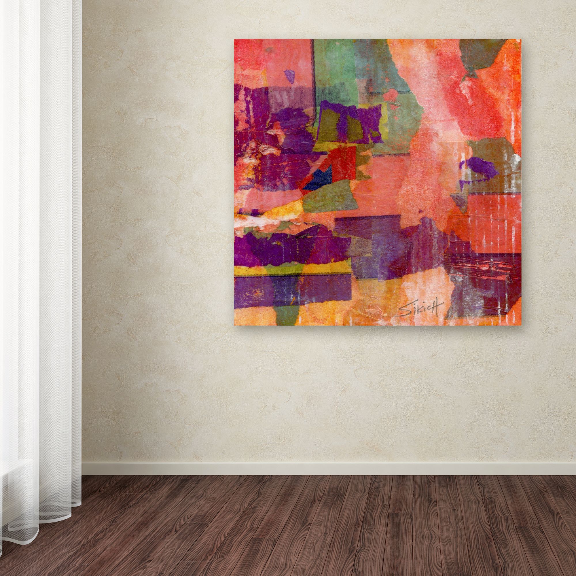 Trademark Fine Art 'Wanderings' Canvas Art by Anthony Sikich