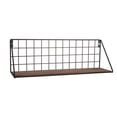 thumbnail image 3 of Metal Grid Wall Shelf Large, 3 of 4