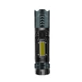thumbnail image 1 of Eigraketly Linterna recargable, reparación de antorcha, linterna ajustable, luz telescópica con zoom, para acampar, senderismo, ciclismo, lámpara, carpas Gris Eigraketly OD029460-01, 1 of 6
