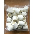 thumbnail image 2 of Shepherd Hardware 8616E 7/8 inch Inside Diameter Rubber Leg Tips, 40 Pack, White, 2 of 2