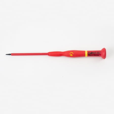 UPC: 0843221019068 | Witte 89933 2.5 x 75mm Wittron Precision Insulated Slotted Screwdriver