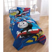 Thomas The Train Go Go Thomas Twin Size Comforter Walmart Com Walmart Com