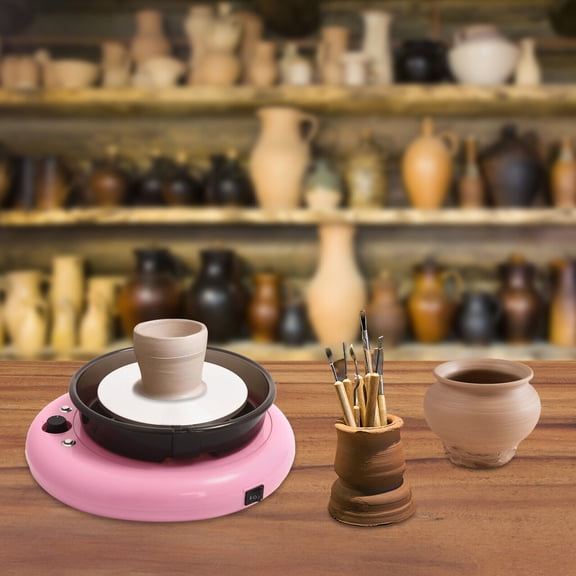 Mini Pottery Wheel for Kids Beginners, 60W Ceramic Wheel Machine