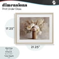 thumbnail image 4 of Stupell Industries French Country Elegant Wheat Bouquet in Vase Birch Framed Print Under Glass, 21 x 17, by Franklyn Gregory, 4 of 8