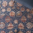 thumbnail image 6 of Safavieh Heirloom Sharla Oriental Polyester Runner Rug, Navy/Rust, 2' x 8', 6 of 11