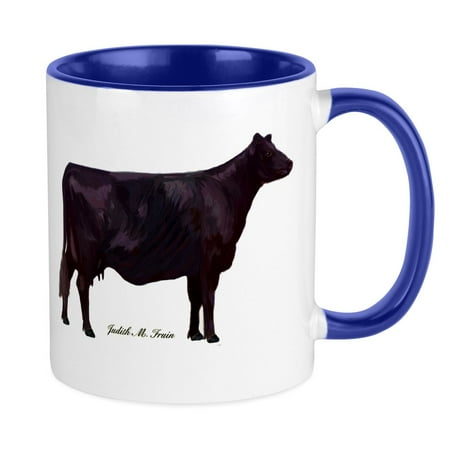 

CafePress - Angus Beef Cow Mug - Ceramic Coffee Tea Novelty Mug Cup 11 oz