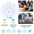 thumbnail image 5 of YMTQ Wifi Amplifier Clearance Wifi Extender Wifi Booster 1200Mbps Wifi Amplifier Wifi Range Extender Dual Band Wifi Router Repeater for Home 2.4Ghz & 5Ghz White, 5 of 8