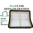 thumbnail image 3 of Shark Navigator Professional Filter Kit fits NV80, NV70, NVC80C, NV130, NV141, UV420, NV90 part # XFF80 & XHF80, by Casa Vacuums, 3 of 4