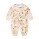 thumbnail image 1 of Gibobby Mamelucos para bebe niño polar con estampado de algodón para bebé, mono, trajes, recién nacido(Naranja, 0-3 Meses), 1 of 3