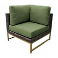 thumbnail image 4 of AMALFI 8 Piece Wicker Patio Furniture Set 08a in Gold and Cilantro, 4 of 7
