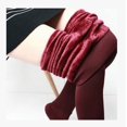 thumbnail image 1 of Prendas de abrigo Otoño e Invierno 200g Leggings de terciopelo perlado para mujer con forro polar grueso y cálido 300g Calcetines de pisar, 1 of 6