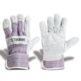 thumbnail image 1 of Guantes para Trabajo MIKELS Carnaza con loneta 1 pieza, 1 of 3