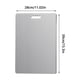 thumbnail image 3 of Popular! Stainless Steel Cutting Board Stainless Steel Kitchen Cutting Board Cutting Edge Hygienic Durability Food Grade, Home Use, Non-slip, 3 of 3