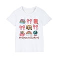 thumbnail image 2 of Fiudx Camiseta para Niños, Tela Suave y Fresca, Blusa Cómoda de Cuello Redondo, Camisa Elegante de Manga Corta, Ropa Informal de Diario, Moda para Niños y Niñas, Regalo Escolar Perfecto., 2 of 6