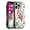 A, variant on For iPhone 14 PRO MAX Case Vegan Leather Side Button Wallet with Card Holder