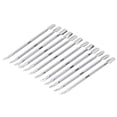 thumbnail image 3 of Glue Stick12Pcs Glue Stick Double-Ended Gluing Scraper Stainless Steel Squeegee Stick Ultimate Reliability, 3 of 8