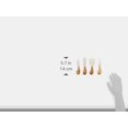 thumbnail image 3 of Juego de cuchillos para queso Twine Gourmet de acero inoxidable y madera, 4 unidades, 3 of 7
