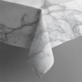 thumbnail image 5 of Pink Glitter White Marble Pattern Square Tablecloth,Waterproof Square Table Cover,Wipeable Spillproof Washable Table Cover for Home Kitchen Party Decor 42"X42"(107x107cm), 5 of 6