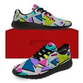 thumbnail image 3 of Uminder Womens Tennis Shoes 80s Sneakers Black Shoes Size 6, 3 of 5