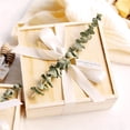 thumbnail image 3 of Gifts Package Box Sliding Cover Gifts Package Box Square Wood Wedding Favor Gift Wrap Box Desktop Decor, 3 of 6