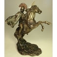 thumbnail image 3 of Bronzed Finish Roman Centurion on Horseback Statue, 3 of 3