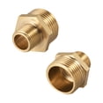 thumbnail image 4 of Conector de reducción hexagonal G3/8 macho x G3/4 macho de latón, 4 of 4