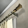 thumbnail image 2 of Moritz 13/16" Bay Window curtain rod 20"-36", 38"-72" - Antique Brass,(ABay-10-4), 2 of 3