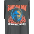 thumbnail image 5 of Halloween II, Men's & Big Men's Graphic Tee with Short Sleeves, Most Fiery Mask, Sizes S-3XL, 5 of 6