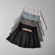 thumbnail image 2 of Falda corta deportiva de cintura alta de verano, pantalones cortos forrados, Fitness, Yoga, secado rápido, faldas deportivas para correr, falda de tenis, ropa de Golf para mujer, 2 of 5