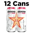 thumbnail image 3 of Rockstar Energy Drink, Pure Zero Strawberry Peach, 16 oz, 12 pack, 3 of 7