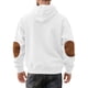 thumbnail image 4 of pstuiky camisa de manga larga para hombre, Blusa informal holgada de color liso con botones y cordón de moda para hombre, de manga larga, con capucha top de hombre m, 4 of 4