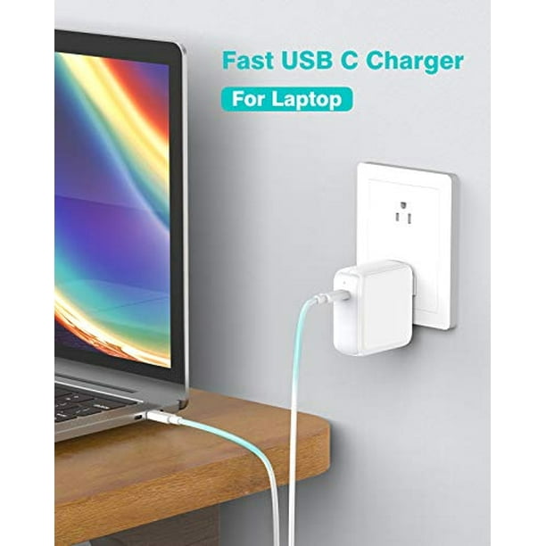 Cargador USB C para MacBook Pro 13/14 pulgadas 2021, 2020, 2019, 2018,